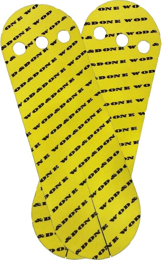 WOD&DONE Custom Hand Protection Athletic Tape Grips for Pullups, Functional Fitness, Gymnastics