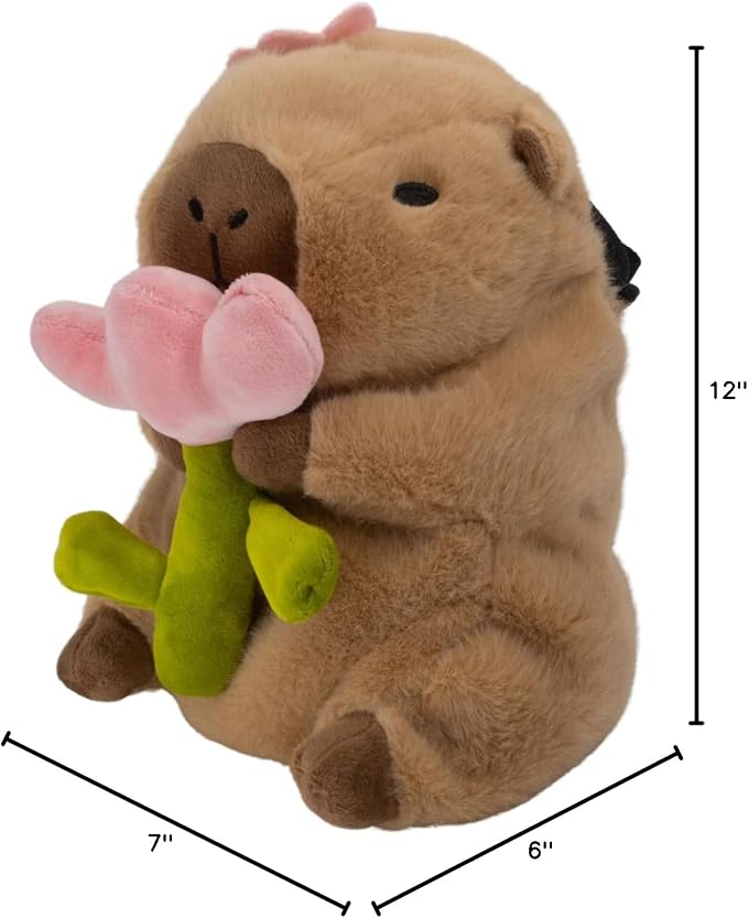 Rock Climbing Chalk Bag – Cute Plush Chalk Bag for Bouldering, Gym, Indoor & Outdoor Climbing – Drawstring Closure, Adjustable Waist Belt – Fun Character Design for Climbers