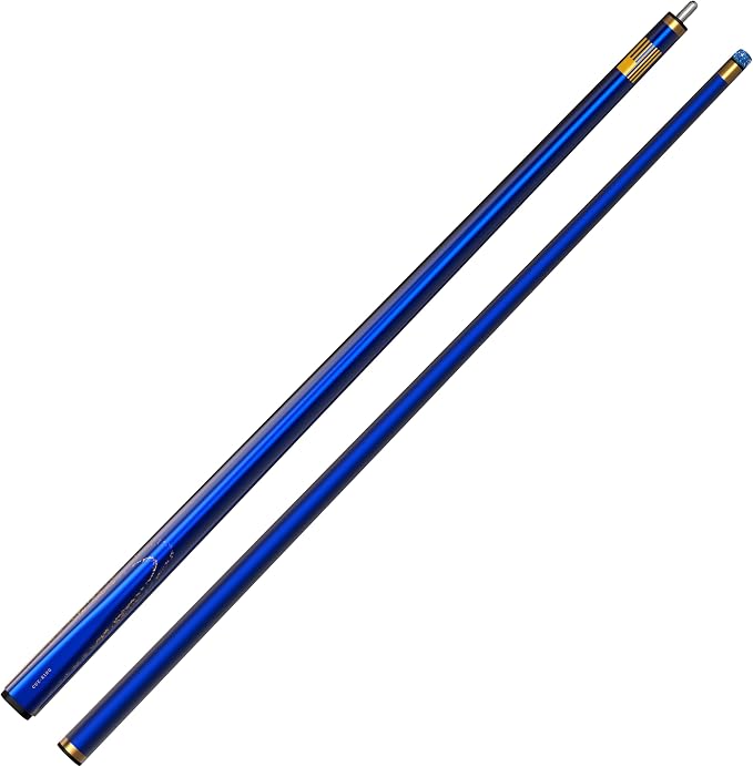 Cue-King Premier Pool Cue 58" 20oz 2 Piece with 9.5mm Premium Tip and Leather Case, Pool Stick, Cue Stick, Billiard Cue Stick, Taco De Billar, Pool Table Stick, Billiard Stick