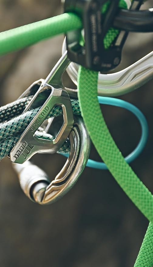 EDELRID Unisex - Adult Nano Jul Fuse Device, Slate, One Size