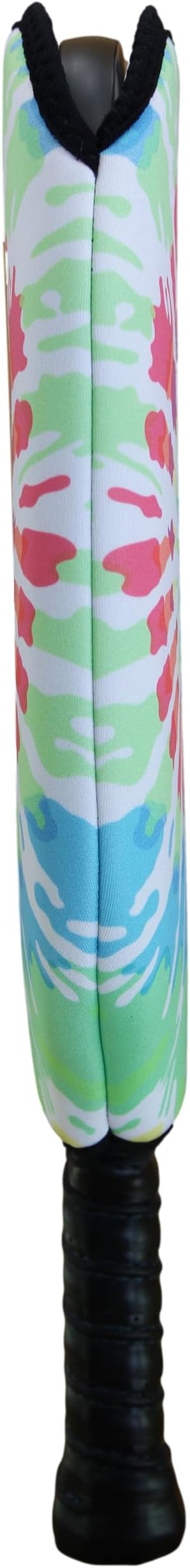 BeeJos Spirl Tie-Dye: Premium Slip-On Pickleball Paddle Cover-Fits Standard Size Paddles-Zipperless (Paddle not Included) Handmade in USA