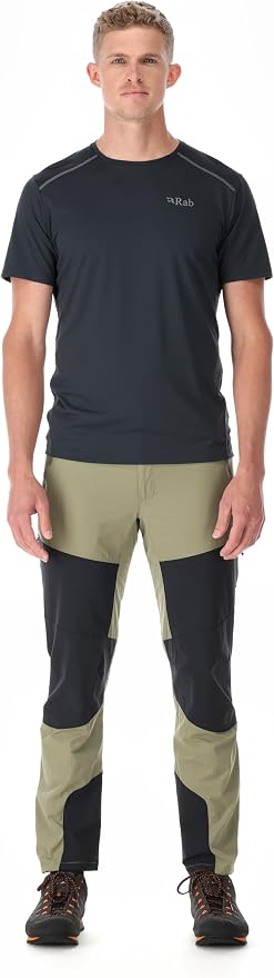 Rab Men's Force Tee - Lightweight T-Shirt for Hiking, Climbing, & Trail Running