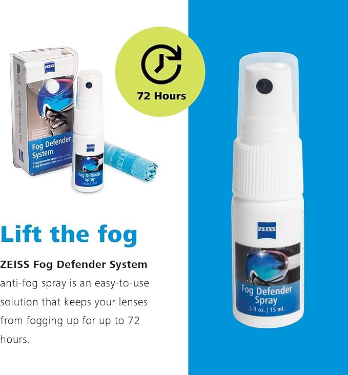 ZEISS Fog Defender System Anti-Fog Kit for Glasses