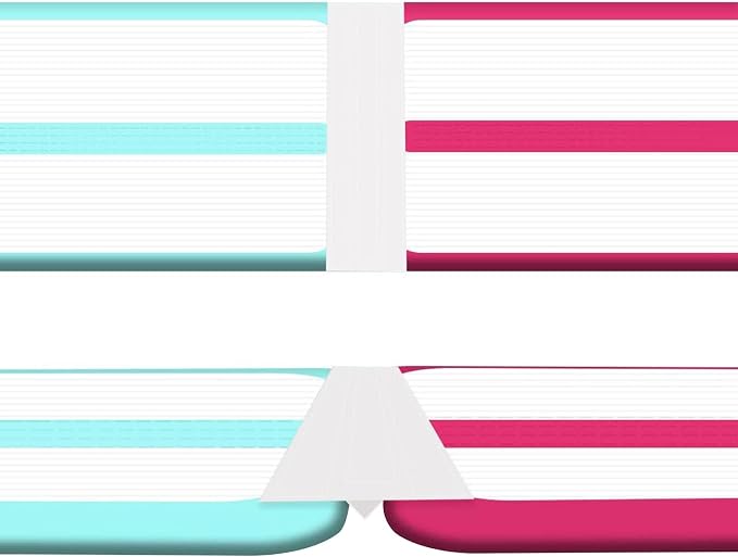 3.3ft Length Air Track Connector Mat Connector Air Track Connector Tape Strips for Air Tumble Track,Gymnastics Connector for Inflatable Airtrack Tumbling Gymnastic/Yoga/Taekwondo Mat