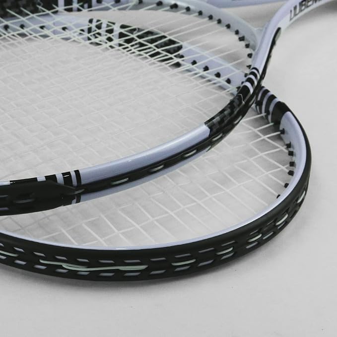 UUBEMM Tennis Rackets 2 Players Recreational for Adult,Lightweight Tennis Racquets for Beginner Student Training,Tennis Racket Set with Carrying Cover Bag,Grip Tapes,Tennis Balls