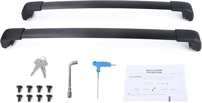 Lockable 300LBS Roof Rack Cross Bars Compatible with Hyundai Tucson 2016-2026 SE/SEL/N Line/Limited, Aluminum Crossbars Cargo Racks Rooftop Luggage Canoe Kayak Camping Gear Bike Carrier Rack