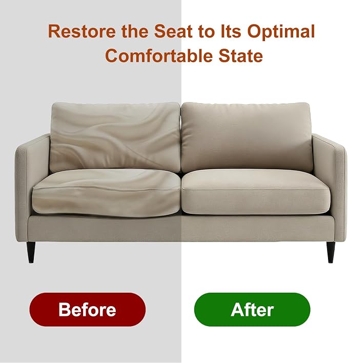 High Density Upholstery Foam 1" X 24" X 24", 3PCS Couch Cushion Replacement - 45D Density 70 ILD (Firm), Square Foam Padding for Chairs, Cut to Size Foam Replacement Cushion for Sofa Chair Bench