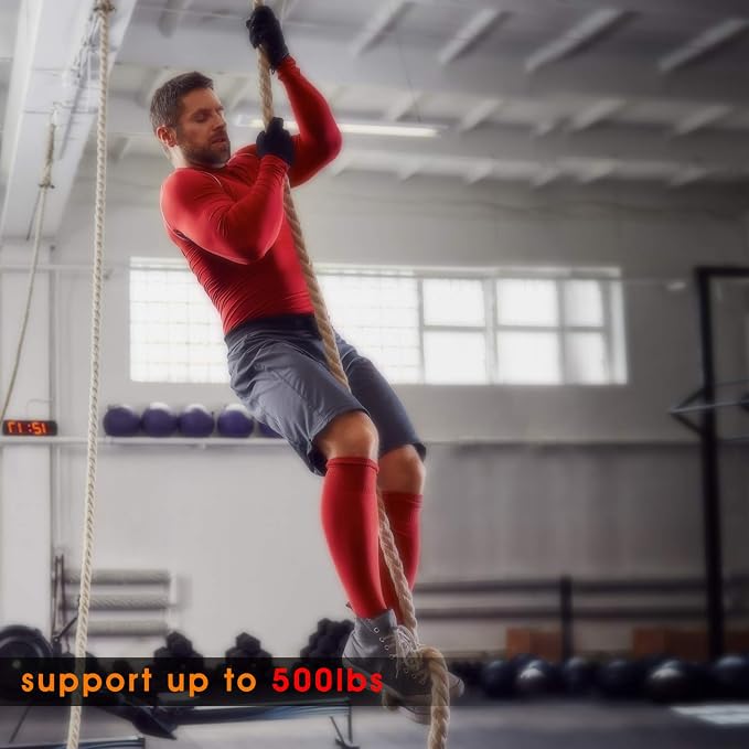 Yes4All Gym Climbing Rope for Fitness & Strength Training, Climbing Exercises & Home Workouts