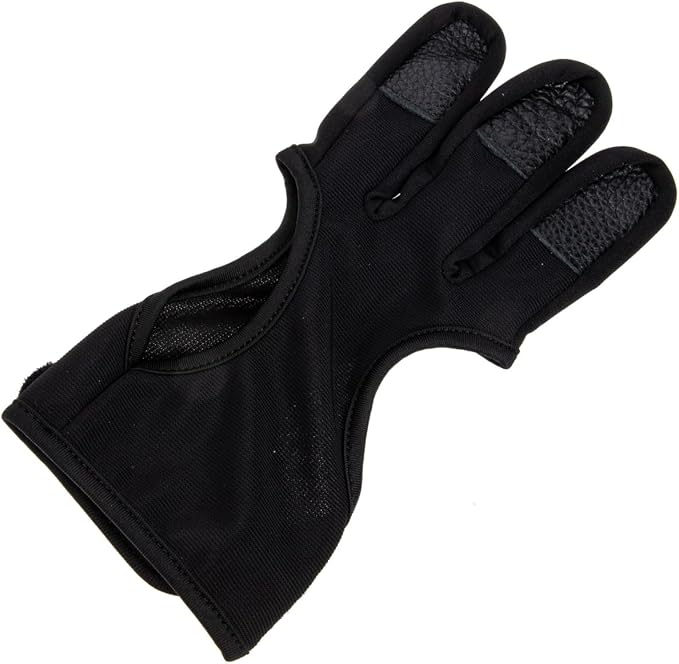 Yardwe 2pcs Archery Finger Stall Gloves Professional Archery Equipment Supply Accessory Professional