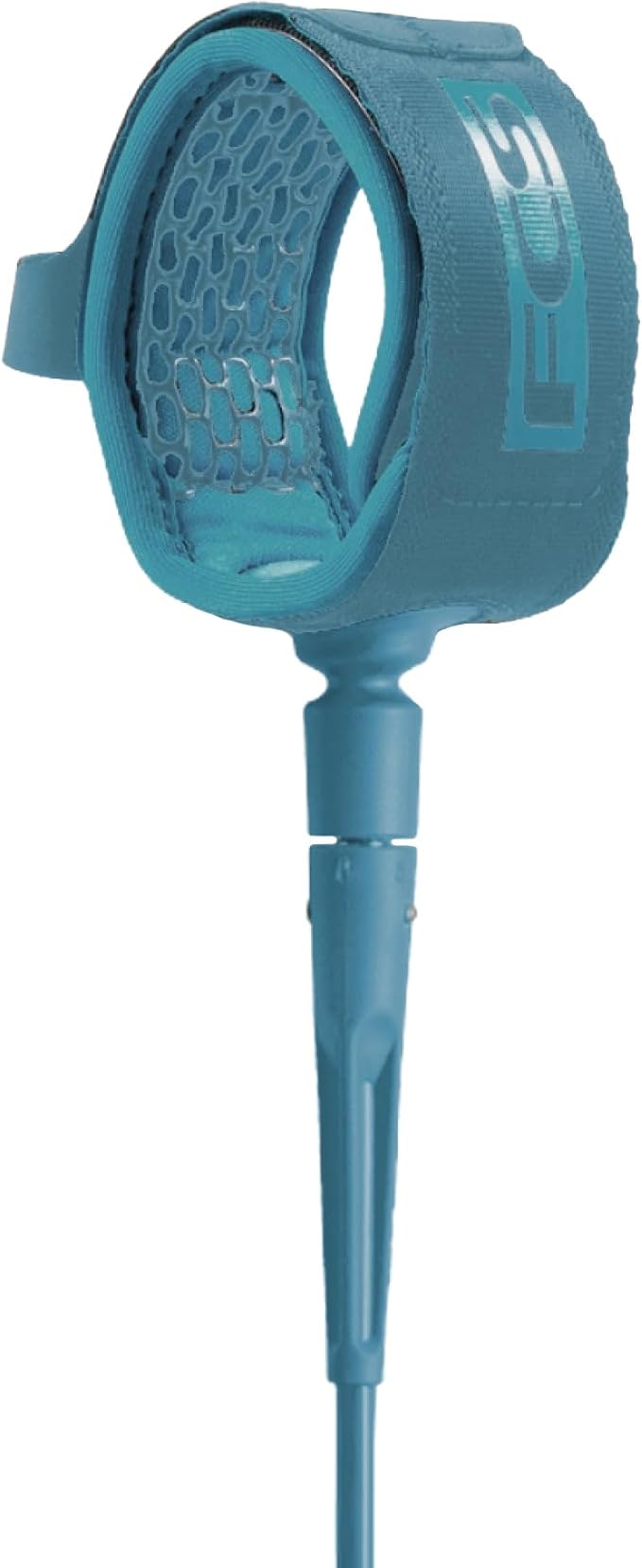 FCS All Round Essential Leash | Lightweight & Durable Surf Leash for 2-8ft Waves, in-Cuff Silicone Grip, Easy-Release Tab