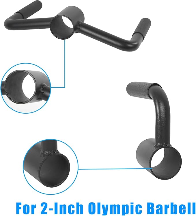 Luwint Landmine Handles T Bar Row Attachments, V Bar Handle and Single Arm Row Exercise Accessories for Home Gym, Fits 2’’ Olympic Barbell