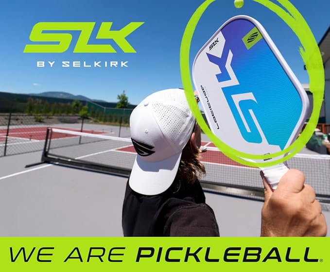 Selkirk Sport SLK Latitude 13mm Pickleball Paddle | Graphite Face with SpinFlex Surface & SX4 Polymer Core | Lightweight Pickleball Paddles for Men & Women | Control, Spin & Power