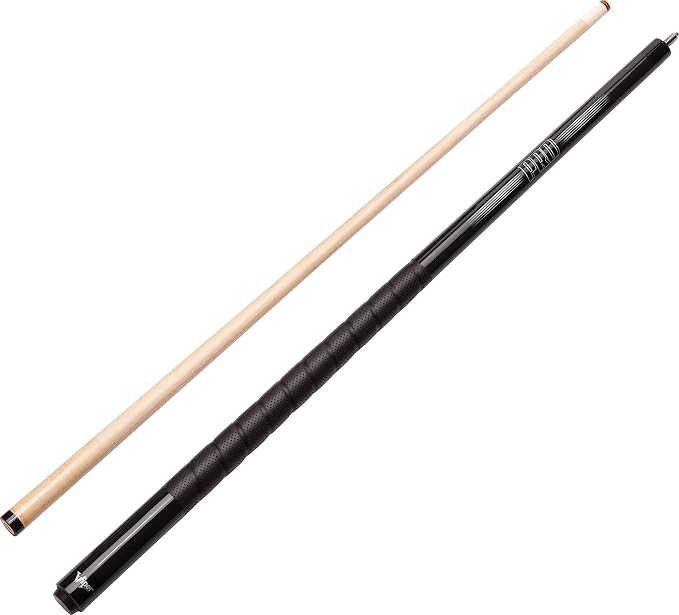 Viper Sure Grip Pro Black Cue and Casemaster Q-Vault Supreme Black Cue Case