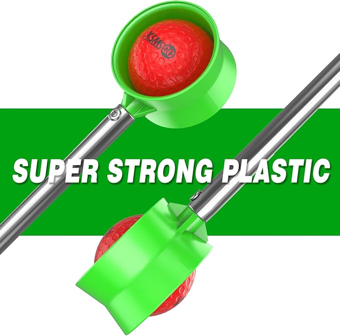 Golf Club Cleaner Bag and Telescopic Golf Ball Retriever for Water