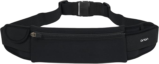 The Belt of Orion Slim Travel Money Belt for Men & Women โ Anti-Theft Passport Holder Waist Pack, Low-Profile Fanny Pack for Phone, Cash & Cards (9โ ร 4โ)