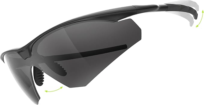 HTS HUNTERSKY S53 Anti Fog Tactical Shooting Range Safety Glasses ANSI Z87.1 Ballistic Eye Protection Hunting Airsoft Riding