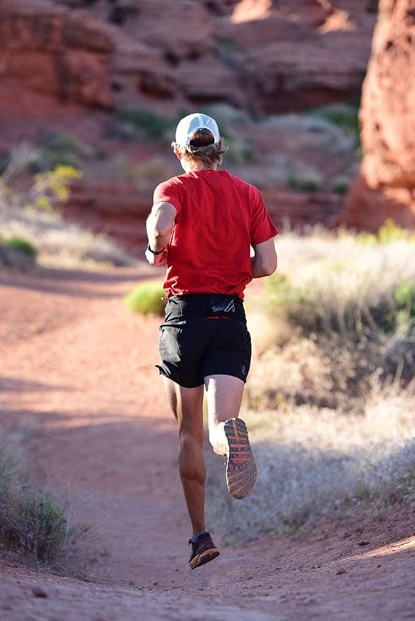 UltrAspire Fitted Race Running Waist Belt - Lightweight, Durable, Essential Pockets, 5 Sizes