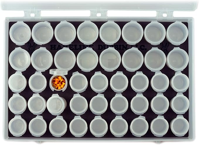 Aeiniwer Hareline Fly Tyers 43 Pop Top Stash Box