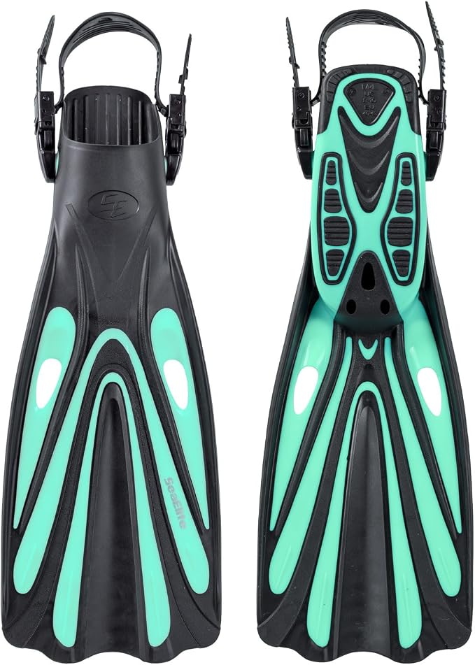 Sea Elite Starter Mask, Fin and Snorkel Package Two-Lens