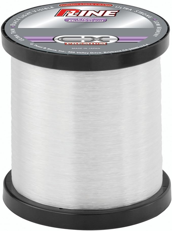 P-Line CX Premium Fishing Line 3000 YD Bulk Spool