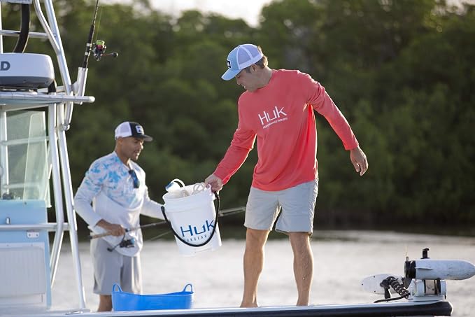 HUK Men's Icon X Long Sleeve Shirt, Performance Fishing Shirt