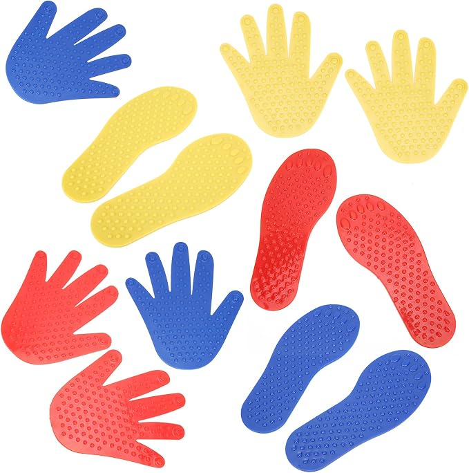 Foot and Hand Exercise Mat for Children Over 1 Year Old Integrated Coordination Play Mat for Development and Motor Skills Fun Gaming Mat for