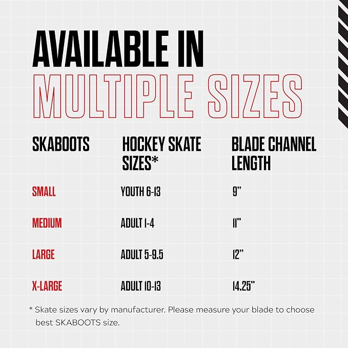Skaboots Walkable Hockey Skate Guards