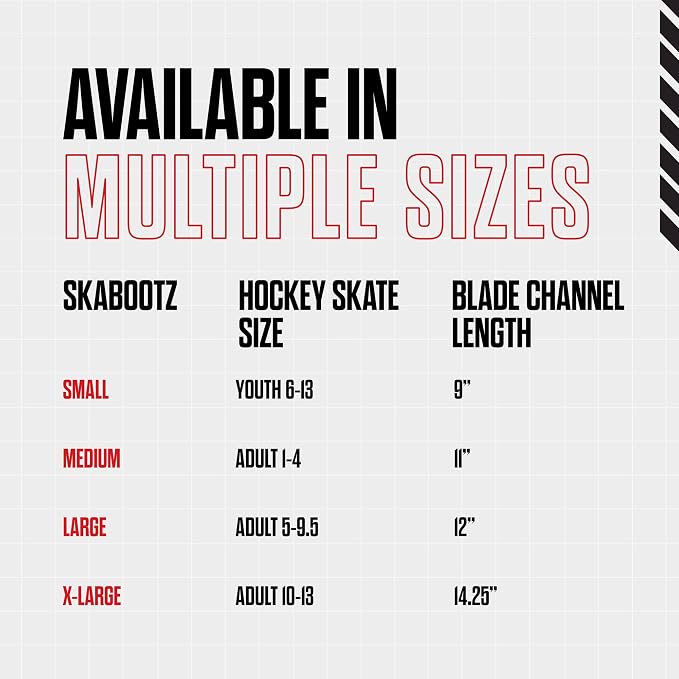 Skaboots Walkable Hockey Skate Guards