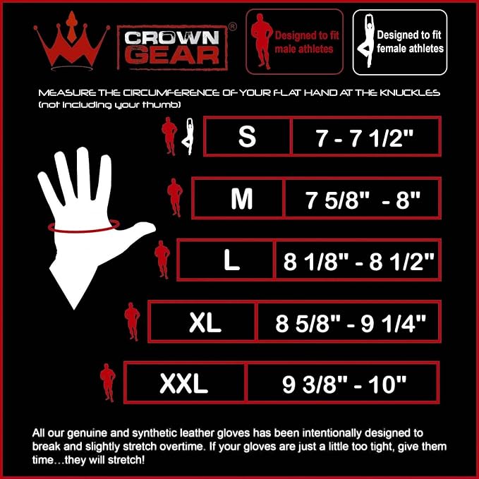 Weightlifting Gloves for Gym Fitness Crossfit Bodybuilding - Workout Gloves for Men & Women - Dominator Leather Crossfit Cross Training Gloves Wrist Strap Wrap - Best Weight Lifting Gloves with Wrist Support for Heavy Lifting - 1 Year Replacement Warranty
