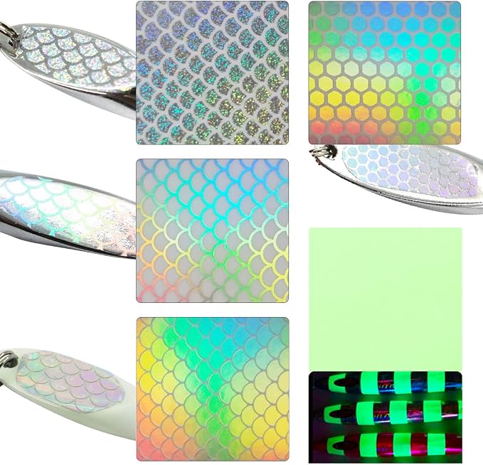 OROOTL Fishing Lure Making Kit, 166pcs DIY Fishing Lure Making Supplies Unpainted Fishing Baits Blanks Eyes Stickers Treble Hooks Make Your Own Fishing Lures