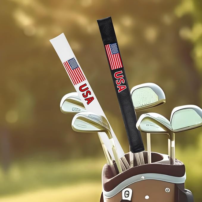Golf Club Covers for Driver, Fairway, Hybrids - 3 Options - Golf Driver Headcover/Golf Fairway Wood Head Cover/Hybrid Headcover for Men/Women Golfer