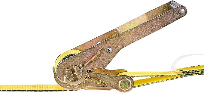 VEVOR Ratchet Straps, 2 in x 30 ft, Heavy Duty Tie Down Straps with Double J Hook, 10,000 lbs Break Strength, Carry Bag, Tie Down Ratcheting for Moving, Trailers, Motorcycles, Kayaks, Car Roof, 4 Pack