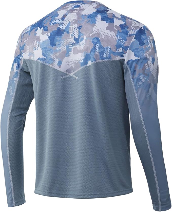 HUK Men's Icon X Long Sleeve Shirt, Performance Fishing Shirt