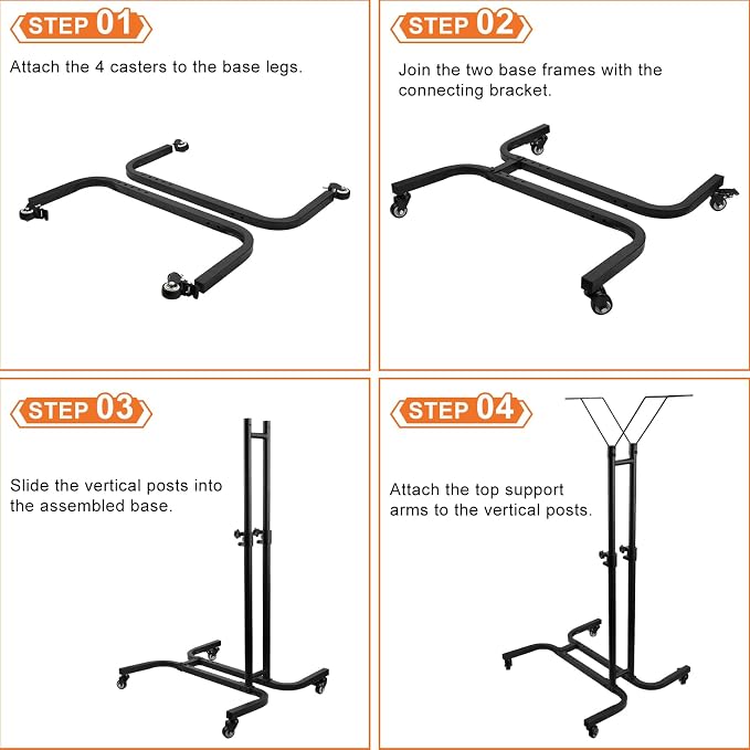Vertical Bike Parking Stand Adjustable Height for 24"-29" Wheels, Freestanding Bike Rack for MTB and Road Bike, No-Drill Installation Bike Storage for Apartments Garage Indoor Outdoor