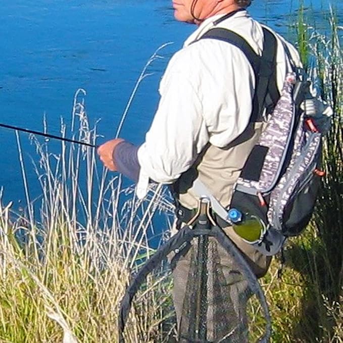 Smith Creek Net Holster, Belt-Mounted Landing Net Holder
