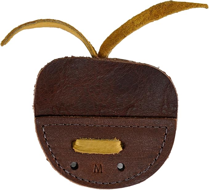 Hornet 3-Under Bison Tab – Handmade Leather Finger Tab for Traditional Archery, USA Made - Available in Medium, Large, Left and Right Hand