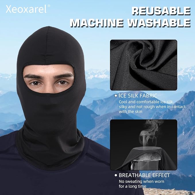 Xeoxarel Balaclava Ski Mask for Men/Women (Available in 2/3/4/5/36 Pack)