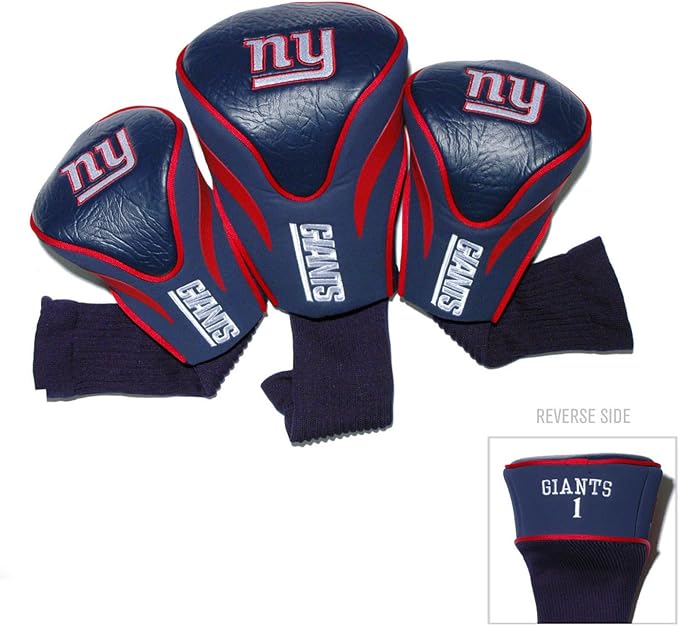 Team Golf NFL Cincinnati Bengals Contour Golf Club Headcovers (3 Count) Numbered 1, 3, & X, Fits Oversized Drivers, Utility, Rescue & Fairway Clubs, Velour Lined for Extra Club Protection