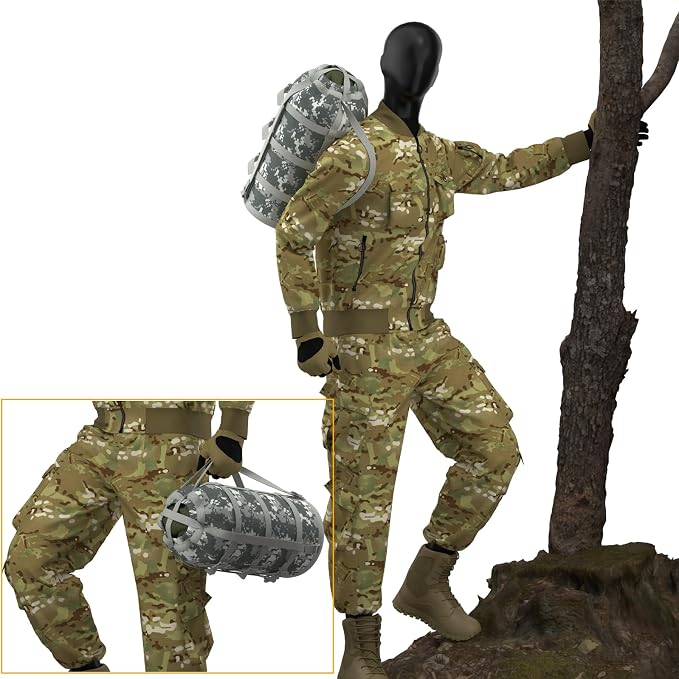MT Military Army Force Defence 4 & Tropen Patrol Mummy Sleeping Bags with Bivy Cover Compression Sack, Modular Sleeping System 2.0 for Cold Weather,