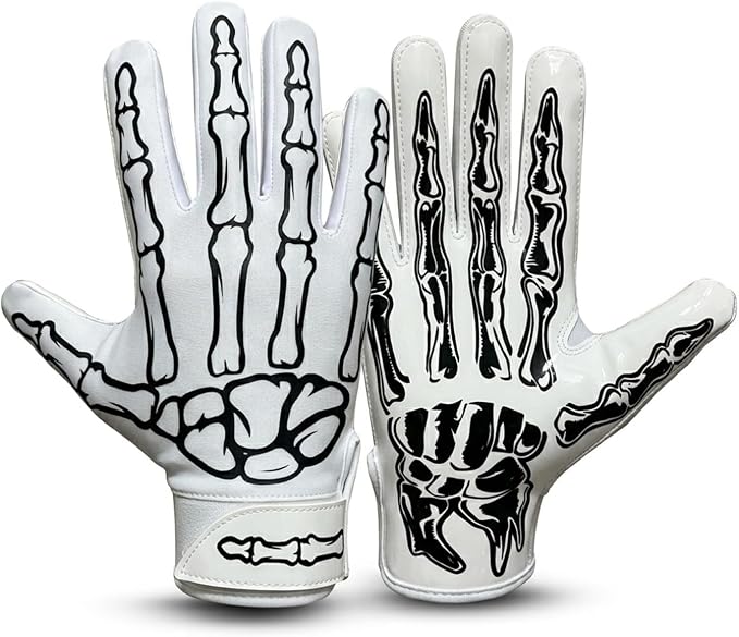 Football Gloves – Super Sticky Receiver Gloves to Boost Grip & Performance for Games & Training – Adult & Youth Sizes