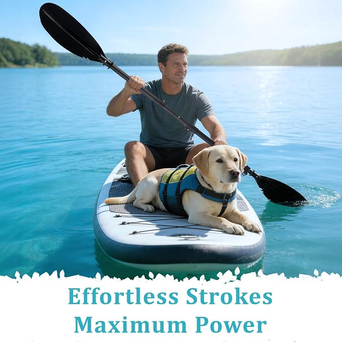 Floating Kayaking Oars,Paddle Board Paddle Detachable Adjustable Alloy Shaft Lightweight Ideal for Kayak Surfing Water Sports Adults Beginners