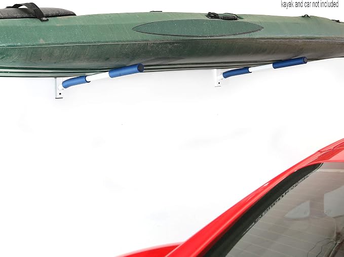 SPAREHAND Premium Edition: All Climate Wall Mount Hybrid Rack for SUPs and Kayaks