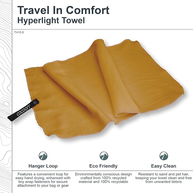 COCOON - Premium - Hyperlight Towel - Sunrise- Small