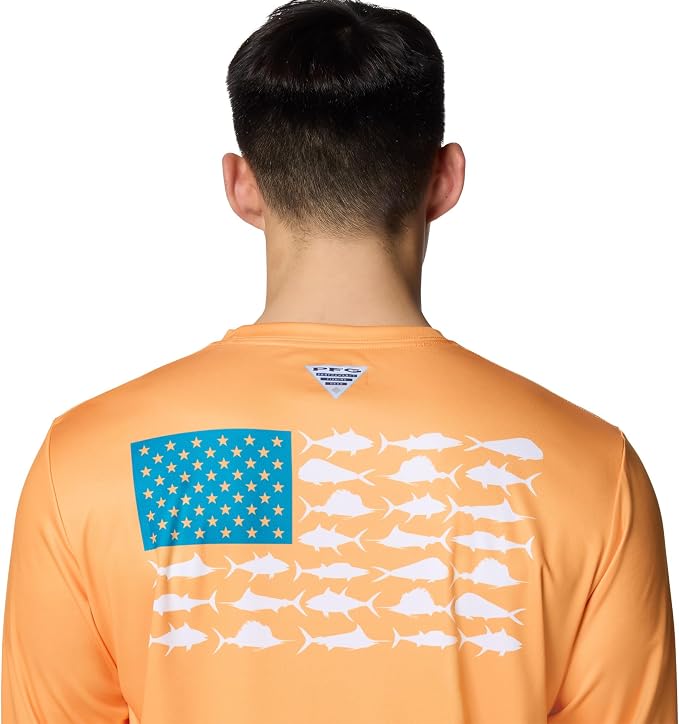 Columbia Terminal Tackle PFG Fish Flag Long Sleeve