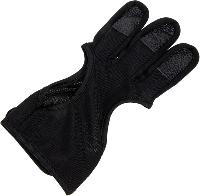Yardwe 2pcs Archery Finger Stall Gloves Professional Archery Equipment Supply Accessory Professional