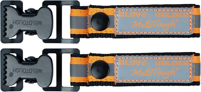 MELOTOUGH Work Glove Holder Glove Strap Quick Leash With Alligator Clip…