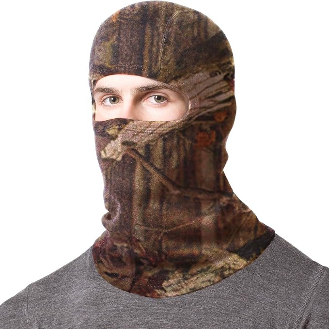 100% Merino Wool Balaclava - Winter Ski Mask - Face Mask - Cold Weather Gear