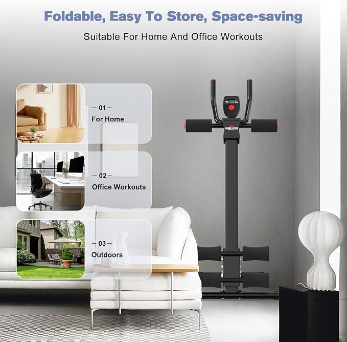 RELIFE Ab Workout Machine Power Tower
