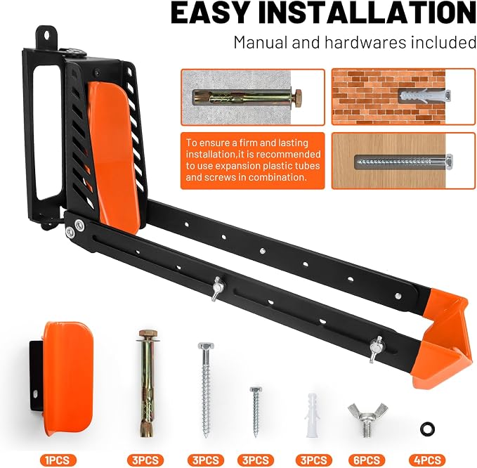Swivel Bike Rack Wall Mount, 2 PCS Bike Hanger Wall Mount, Vertical Bike Rack, Sturdy Bike Storage Hook, No Heavy Lifting Required Indoor Hanging Bike Organizr
