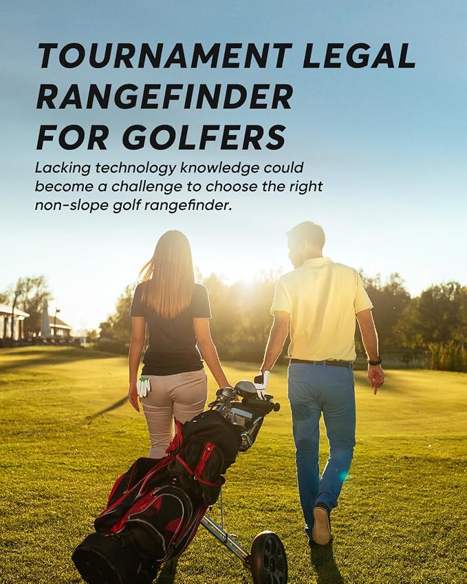 Wosports Golf Rangefinder, 800 Yards Laser Distance Finder with Slope, Flag-Lock with Vibration Distance/Speed/Angle Measurement, Upgraded Battery Cover
